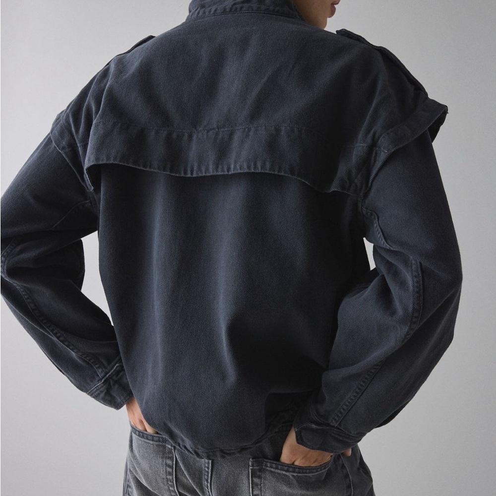 Alpha Industries Black Utility Jacket - Picture 2 of 3